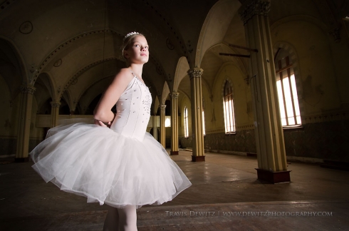 PureLife Portrait - Child Portrait of Ballerina