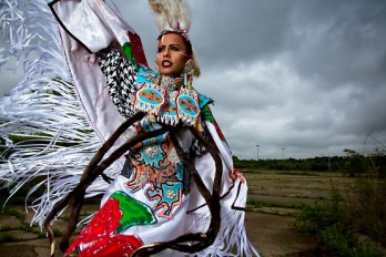 Native American Project - Skye Hall Dancing Under Stormy Skies