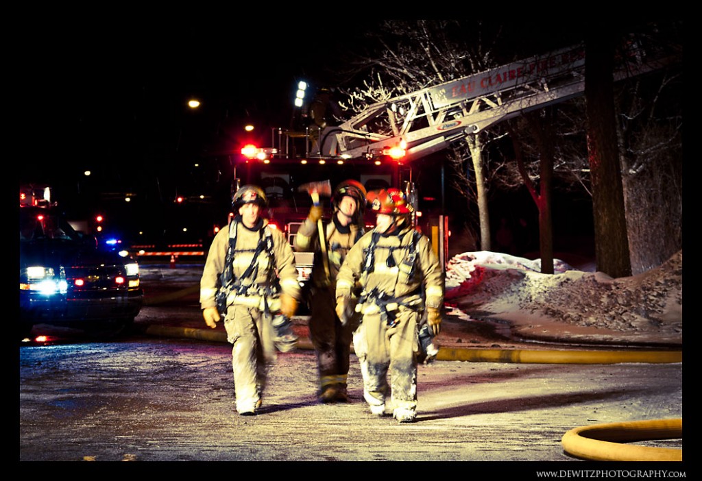 Eau Claire Fire ECFD Firefighters Dewitz Photography Eau Claire