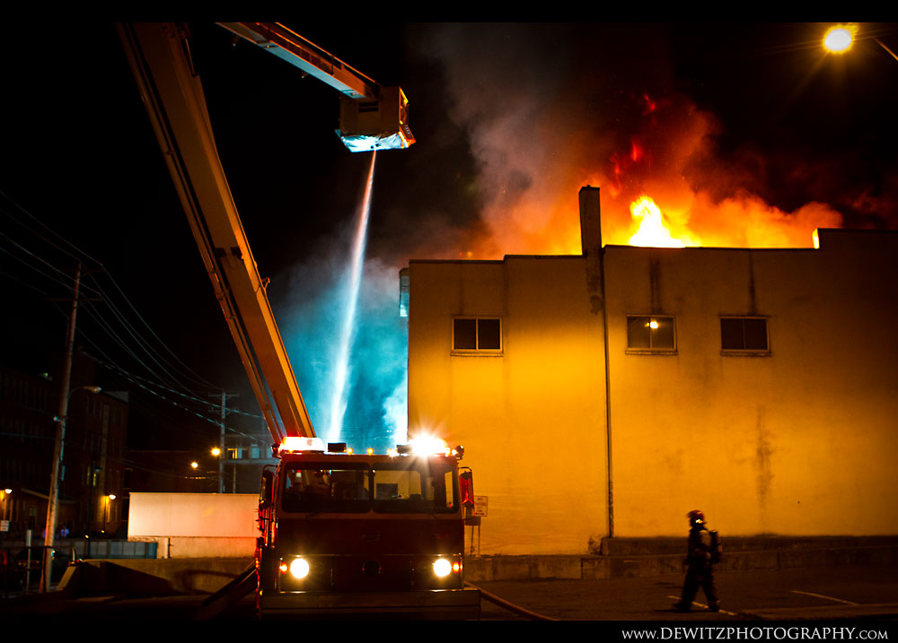 Fire Ravages Historic Downtown Building in Chippewa Falls, Wis