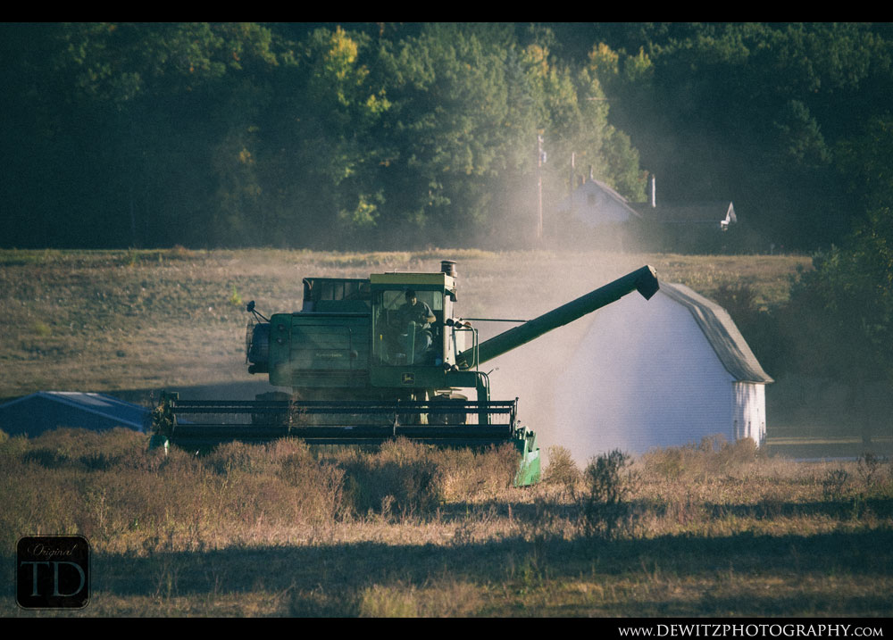 Autumn Farm Harvest in Western Wisconsin