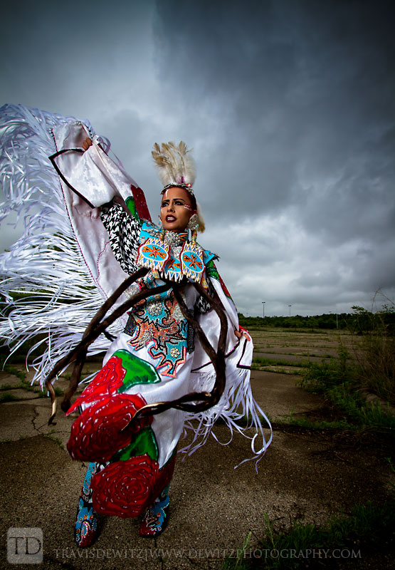 Native American Project - Skye Hall Dancing Under Stormy Skies