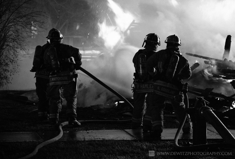 Eau Claire Fire Department Battles Massive House Fire in the City of
