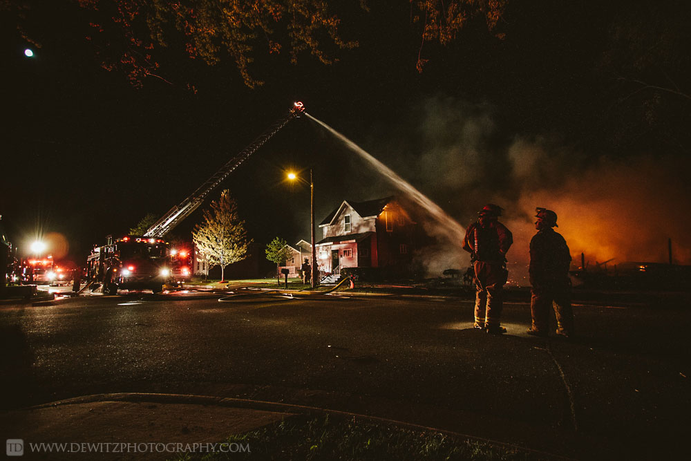 Eau Claire Fire Department Battles Massive House Fire in the City of