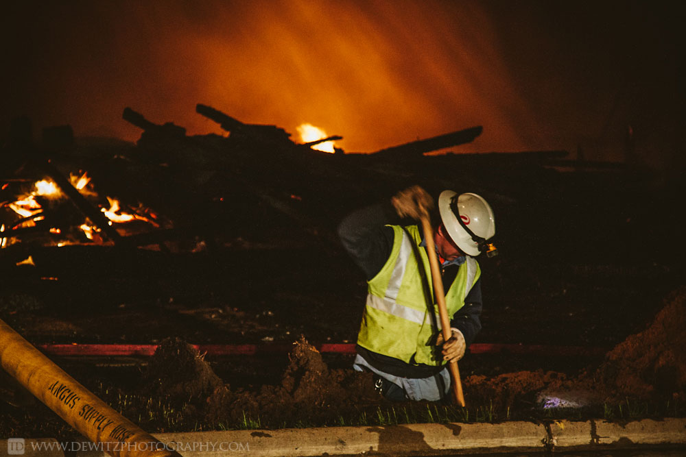 Eau Claire Fire Department Battles Massive House Fire in the City of