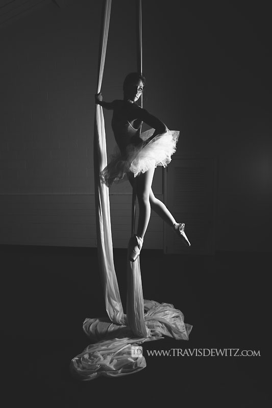Ballerina Aerial Dance And Modern Dance Photography Project
