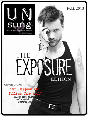 Un-sung Fall 2013 The Exposure Edition Magazine Cover