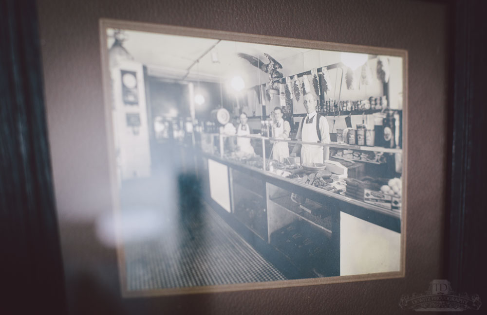 Antique Photo of Old Meat Market