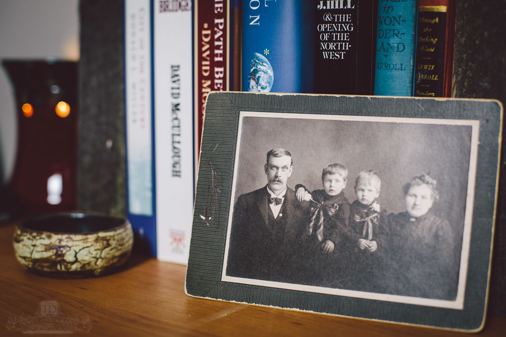 Vintage Family Portrait Cabinet Card