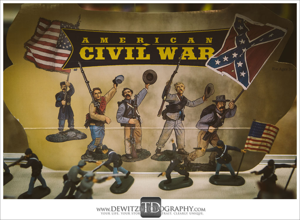 Model Train Classics Eau Claire Metal American Civil War Figurines