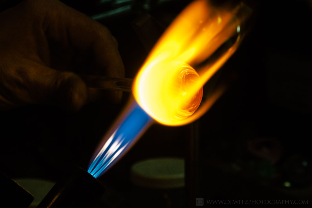 christensen_glass_blow_torch_heating_glass