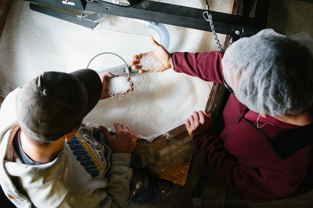 Film Tech Aerial Inspecting Plastic Pellets