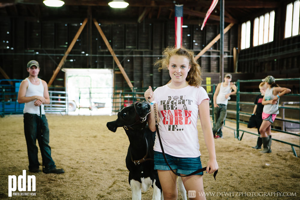 PDN Contest Winner Northern Wisconsin State Fair - American Farm Girl