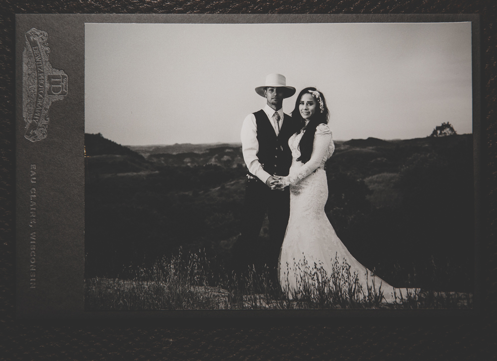 Native American Wedding Cabinet Card