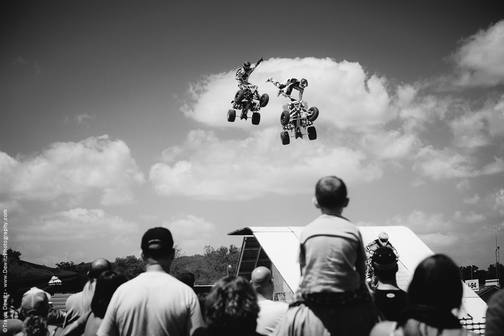 Northern Wisconsin State Fair 4 Wheeler Stunt Show