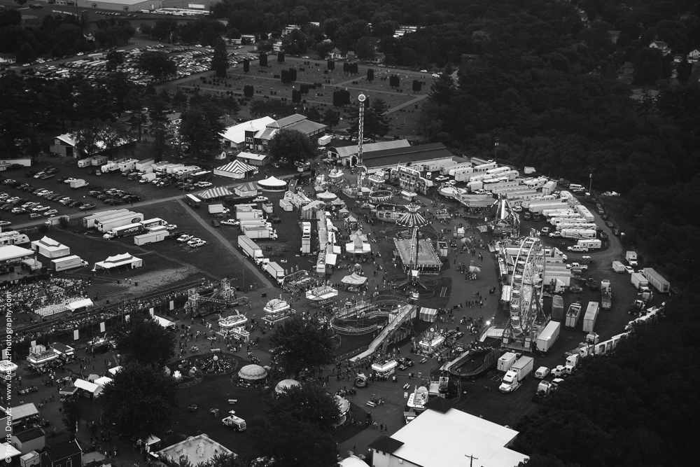 Northern Wisconsin State Fair Aerial View