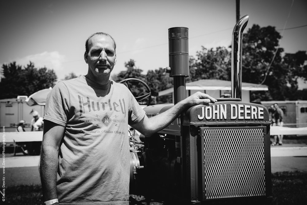 Northern Wisconsin State Fair Antique John Deere Tractor