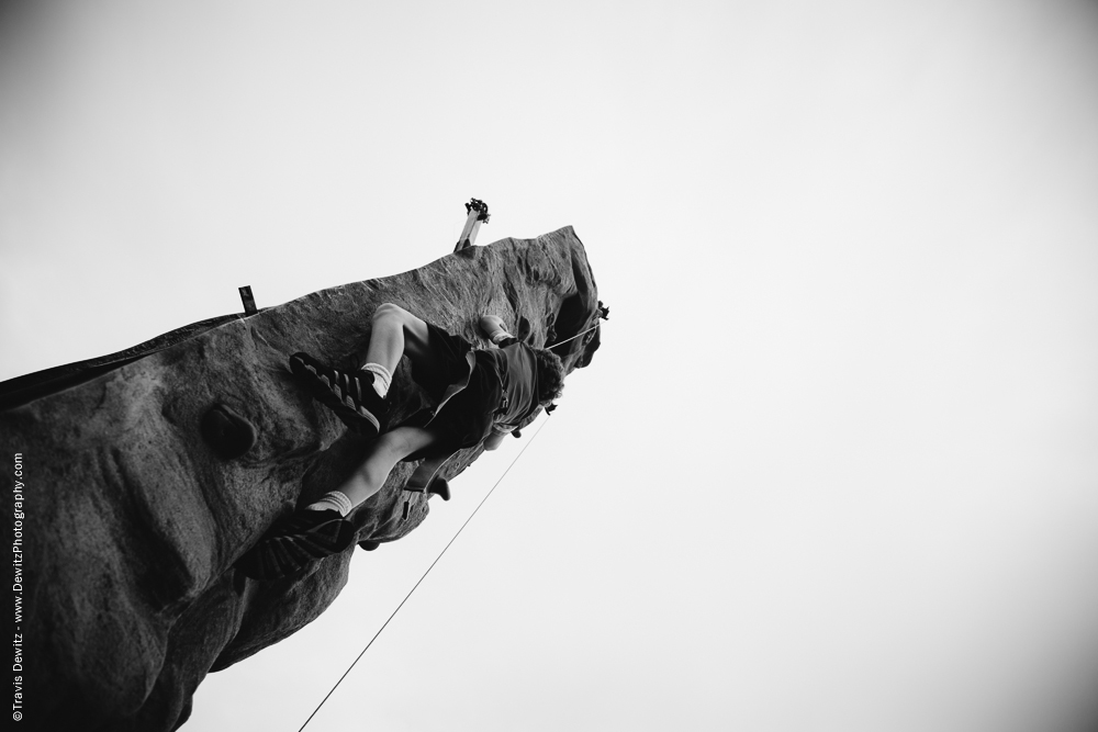 Northern Wisconsin State Fair Army Rock Climbing Wall