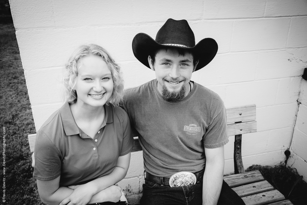 Northern Wisconsin State Fair Couple With Cowboy Hat