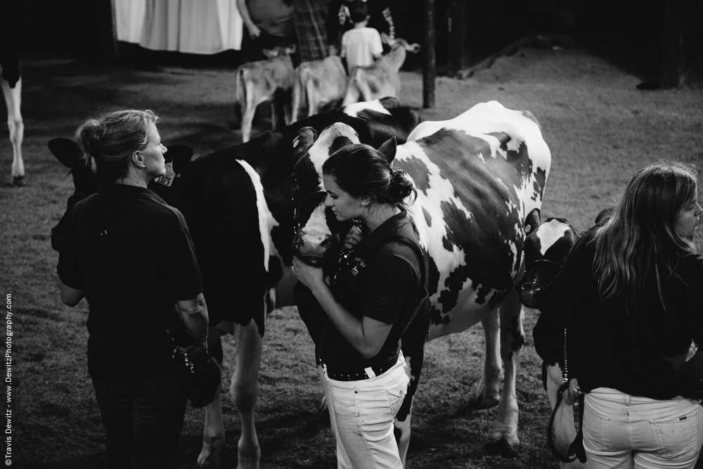 Northern Wisconsin State Fair Cow Hug