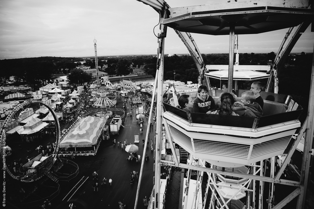 Northern Wisconsin State Fair Ferris Wheel Ride