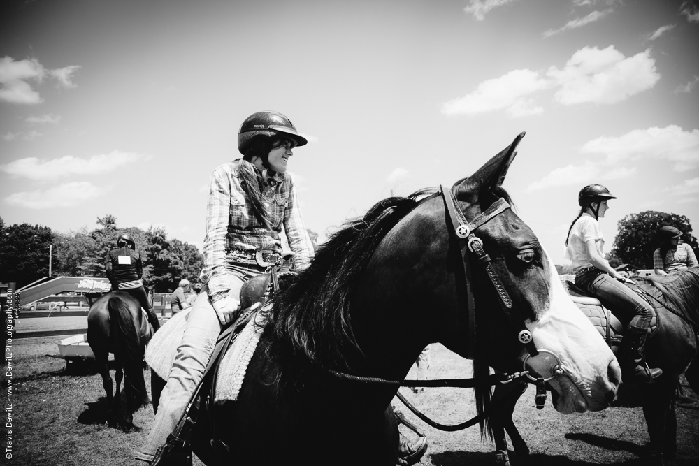 Northern Wisconsin State Fair Happy Cowgirl