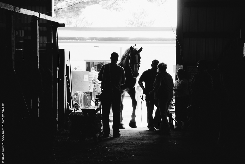 Northern Wisconsin State Fair Horse Stable