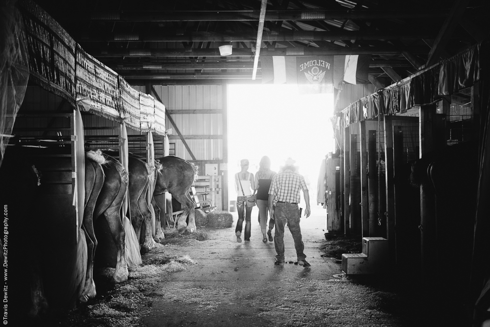 Northern Wisconsin State Fair Horse Stables