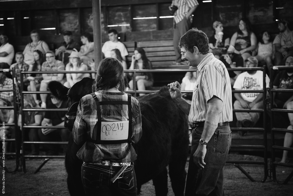 Northern Wisconsin State Fair Judge in Arena