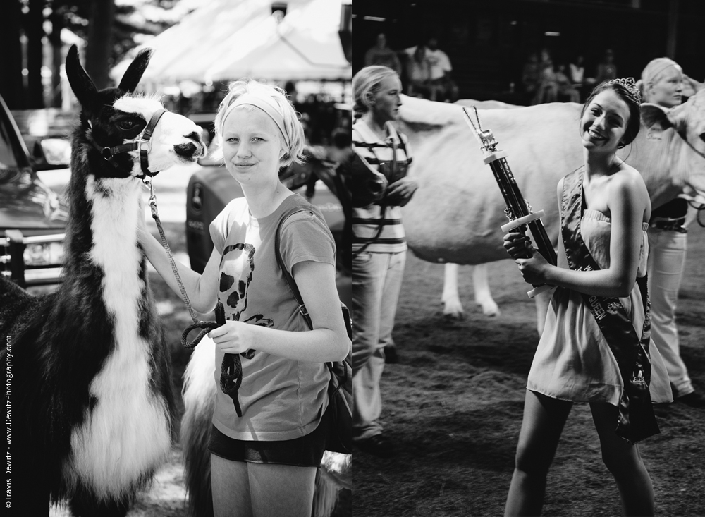 Northern Wisconsin State Fair Lama and Queen