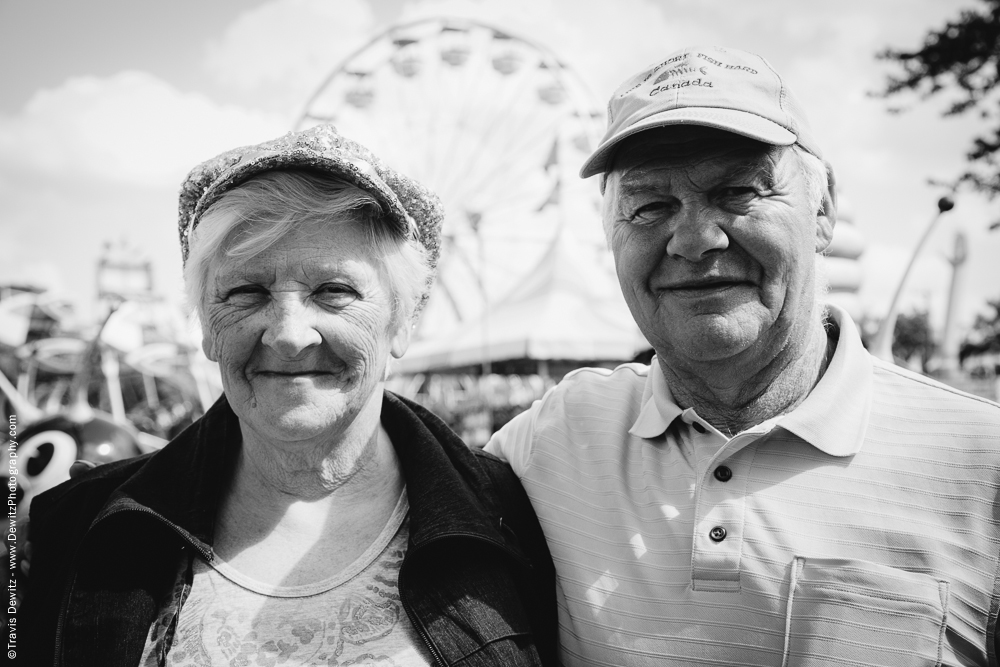 Northern Wisconsin State Fair Old Couple