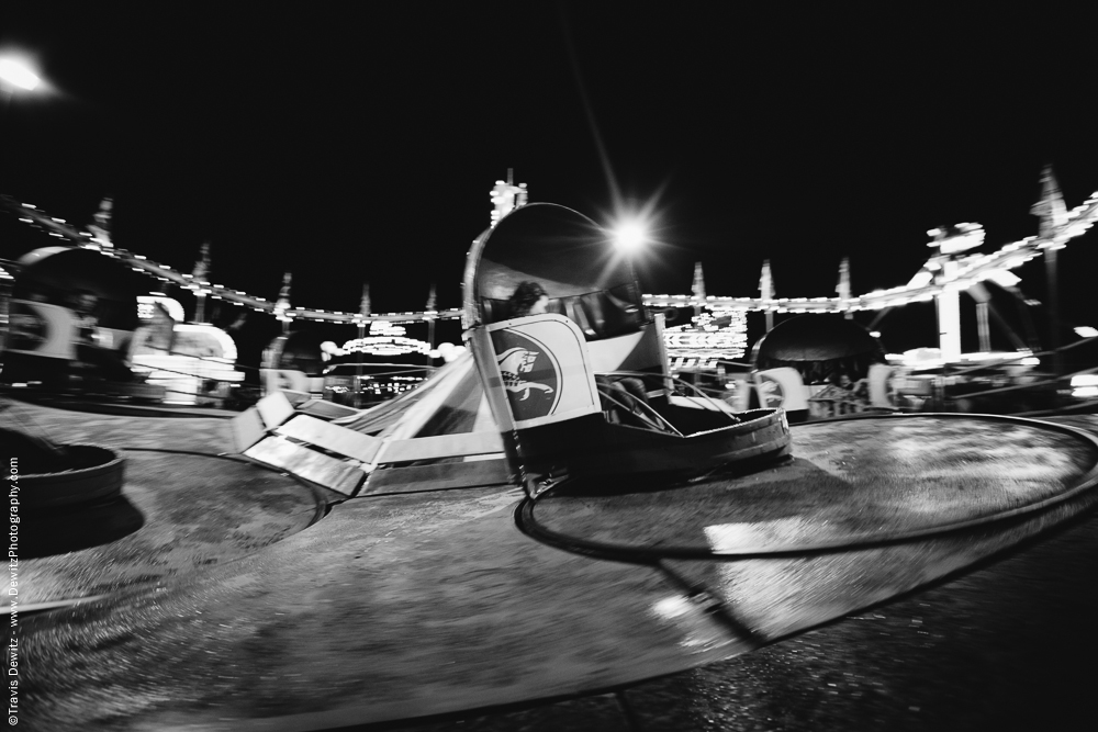 Northern Wisconsin State Fair Spinning in the Dark