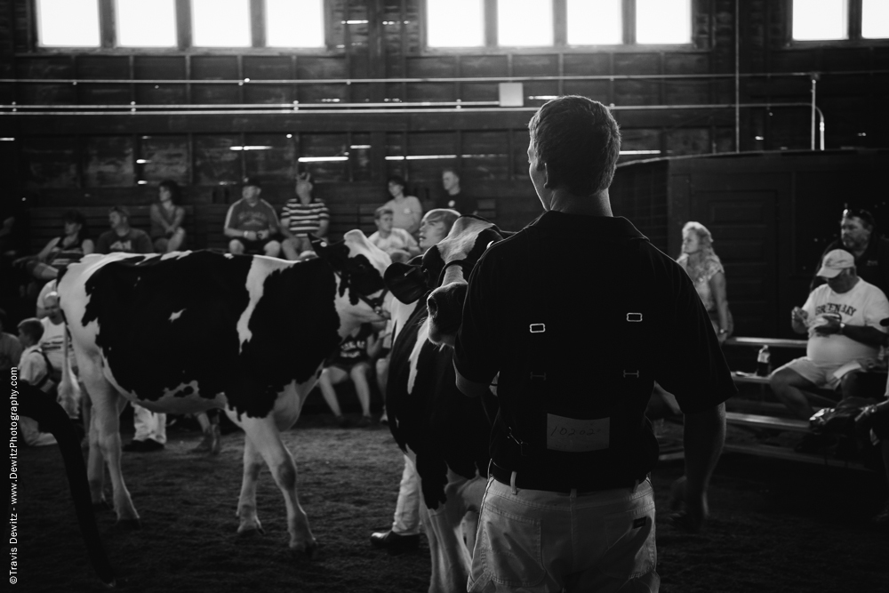 Northern Wisconsin State Fair Teen Showing Cattle