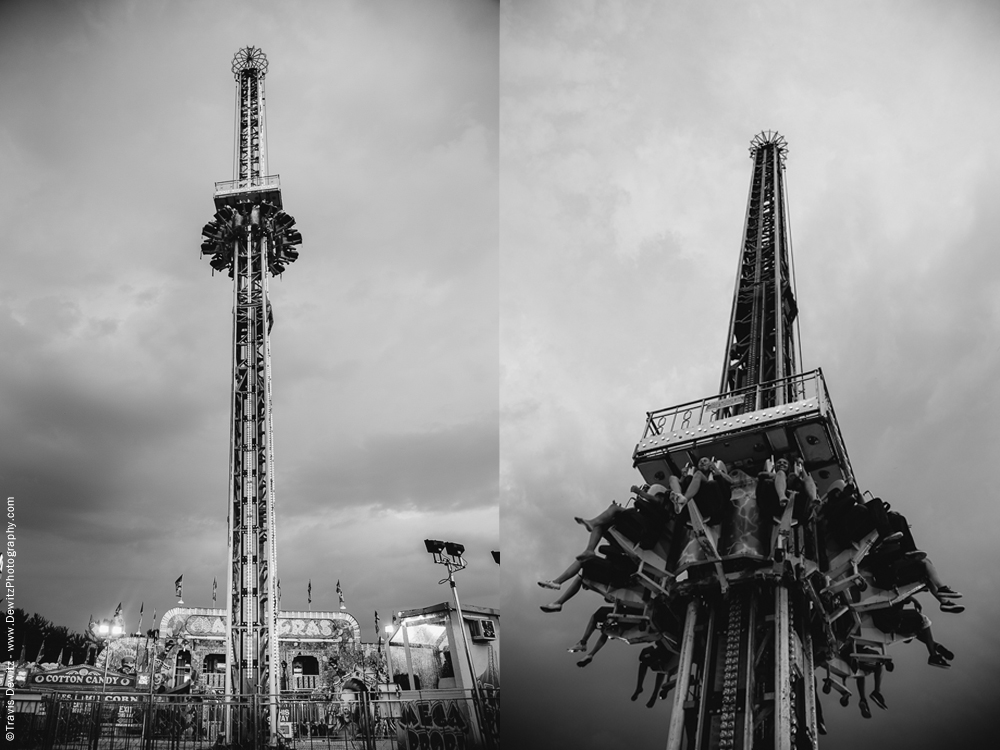 Northern Wisconsin State Fair Tower Drop