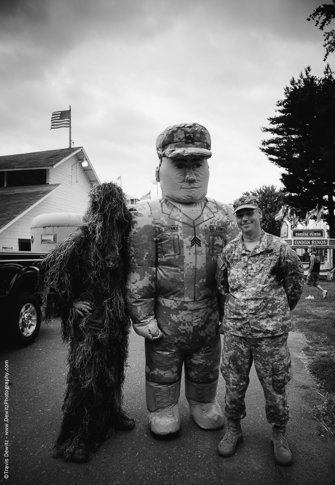 Northern Wisconsin State Fair US Army Soldiers