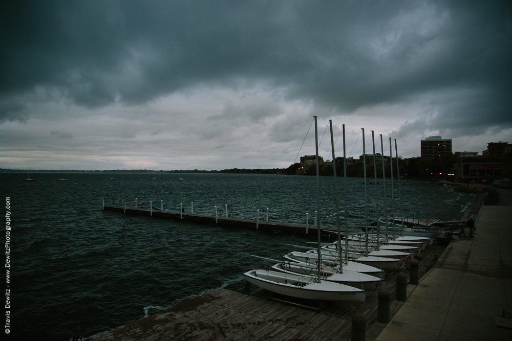 Sailboats on Lake Mendota