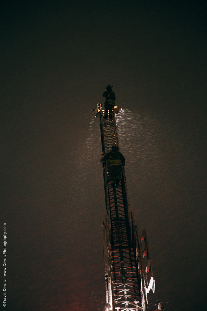 Fireman on Ladder