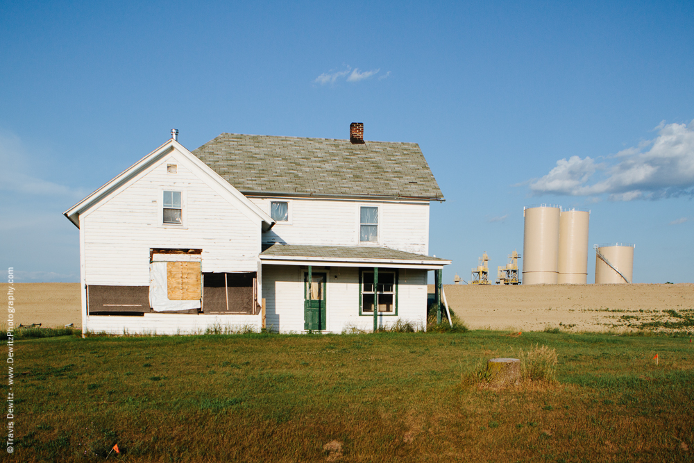 Abandoned House Next to Hi-Crush Plant - Augusta, WI