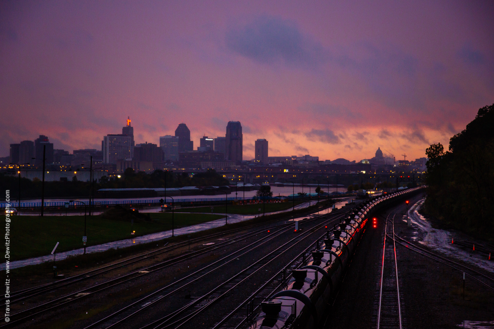 Crude Oil Tank Cars - Saint Paul, MN