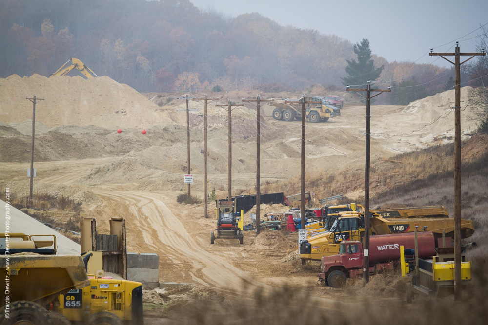 Frac Sand Mine Operation - Bloomer, WI