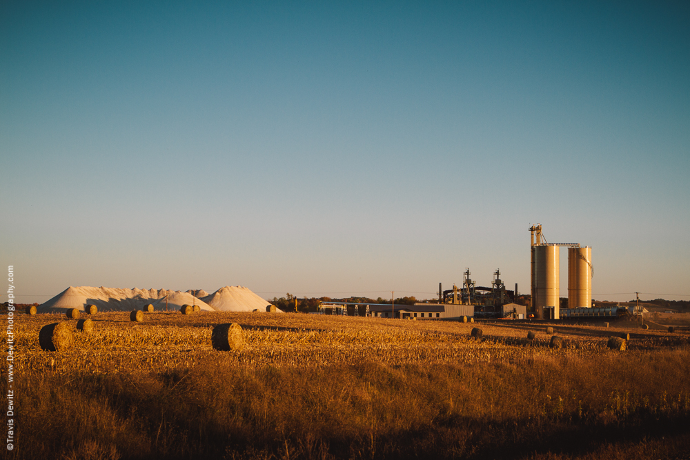 Hi-Crush Plant Surrounded by Corn Fields - Augusta, WI