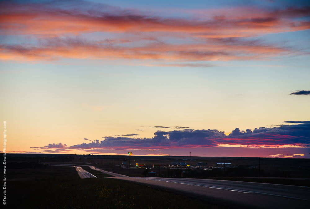 Open Plains Truck Stop in the Bakken