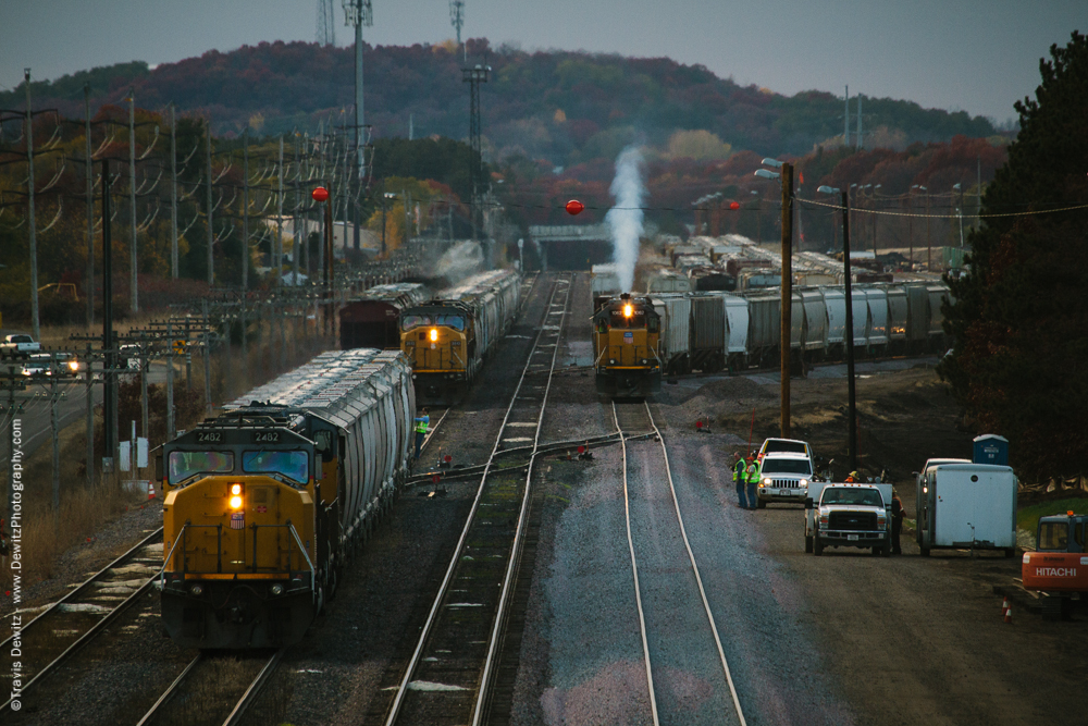 Rail Yard Over Capacity - Altoona, WI