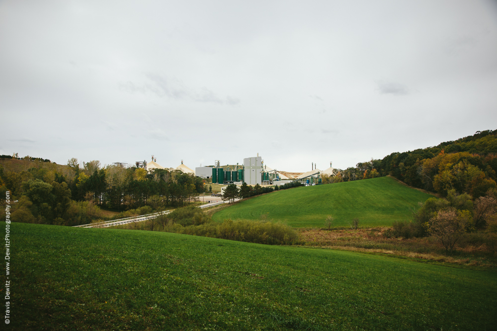 Sand Plant in the Hills Outside Taylor, WI