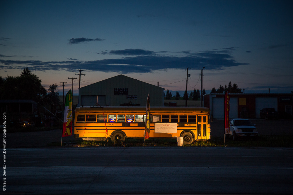 TNT BBQ Along Highway 2