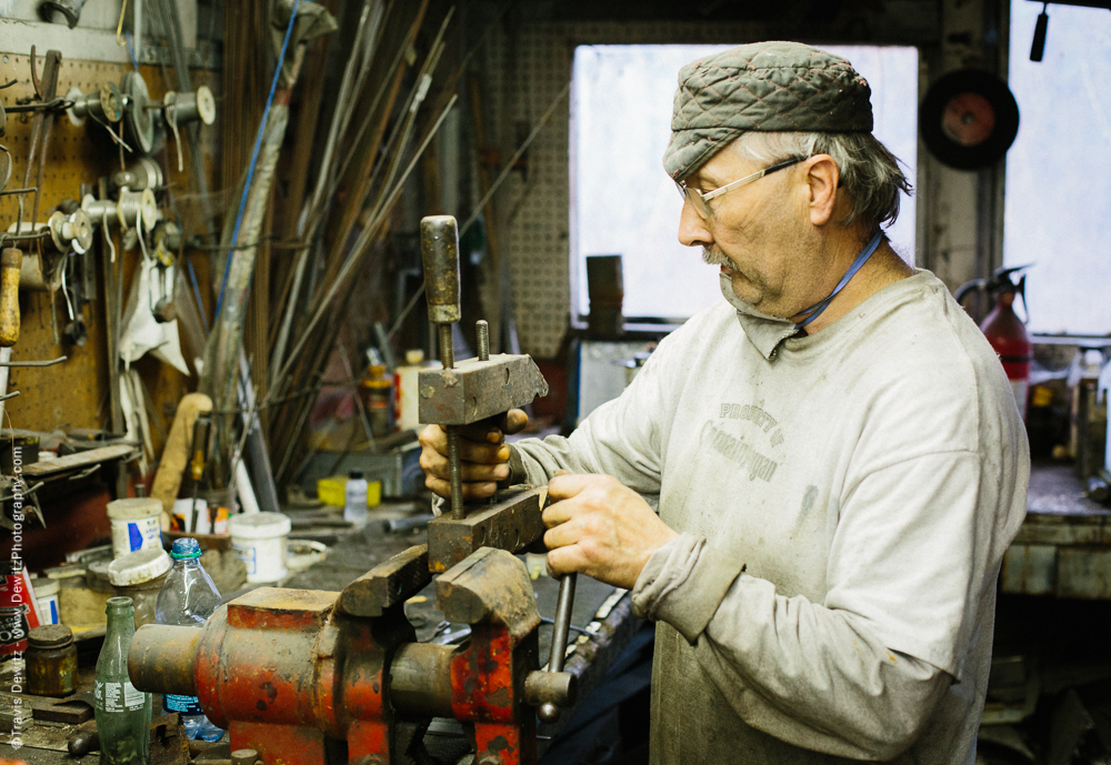 Clamping Knife Handle