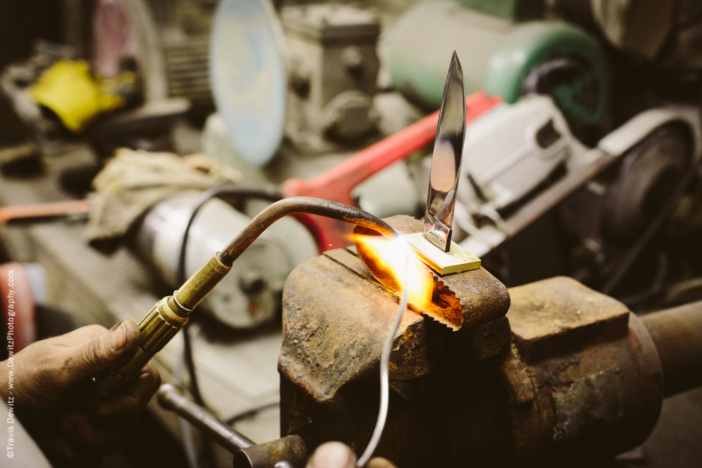 Soldering Brass Knife Guard