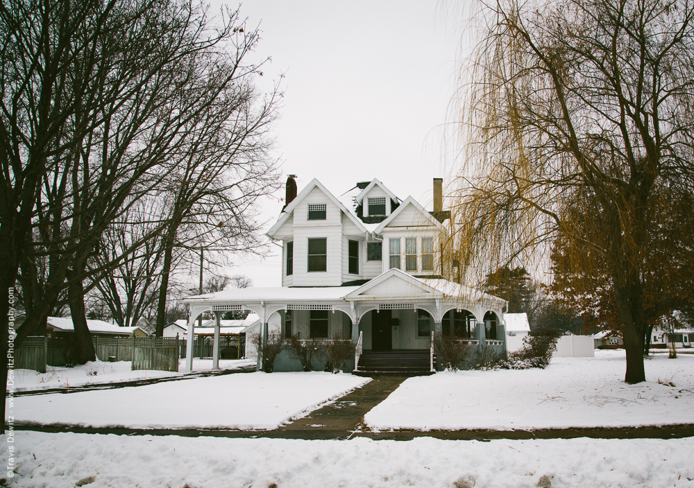 Built for Lorenzo Newman in 1892. Architectural design was from George F. Barber & Co. Design No.36 from the Cottage Souvenir No.2 catalog.