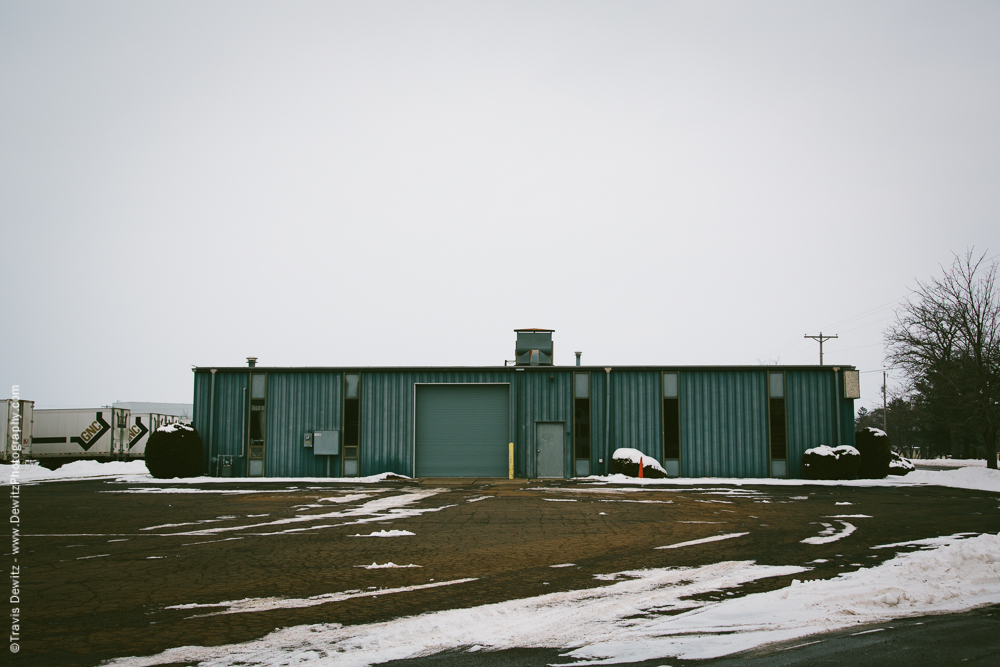 Chippewa Falls- Blue Industrial Building