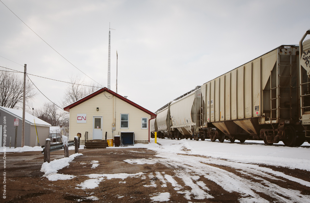 Canadian NAtional Railroad Yard Office